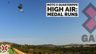 MEDAL RUNS: Monster Energy Moto X QuarterPipe High Air | X Games 2021