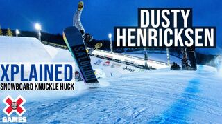 DUSTY HENRICKSEN: X Games Xplained - Snowboard Knuckle Huck | World of X Games
