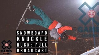 Snowboard Knuckle Huck: FULL BROADCAST | X Games Norway 2020