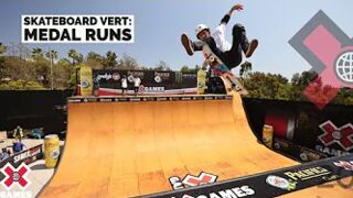 MEDAL RUNS: Pacifico Skateboard Vert | X Games 2021