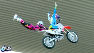 MUST WATCH: World First Brother & Sister Tandem FMX