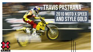 TRAVIS PASTRANA: 2010 Moto X Speed and Style Gold | World of X Games