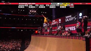 X Games - X Games 16 - Pierre Luc Gagnon nails his run in Skateboard Vert to Win three-peat Gold