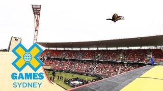 Rony Gomes wins Skateboard Big Air silver | X Games Sydney 2018