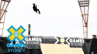 Trey Wood wins Skateboard Big Air bronze | X Games Sydney 2018