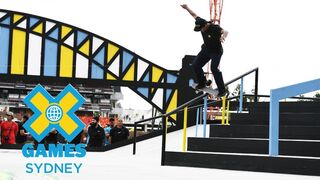 Kelvin Hoefler wins silver in Men’s Skateboard Street  | X Games Sydney 2018