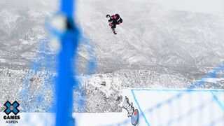 Brock Crouch tops Jeep Men's Snowboard Slopestyle Elimination | X Games Aspen 2020