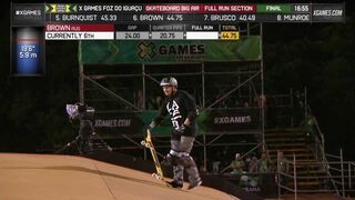 Jake Brown Wins Bronze in Skate Big Air