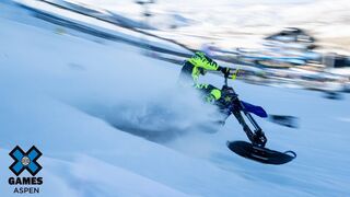 BROCK HOYER: Snow Bike Goals | X Games Aspen 2020