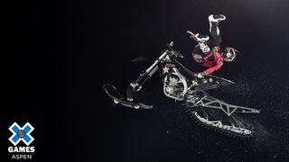 Rob Adelberg wins Snow Bike Best Trick gold | X Games Aspen 2019