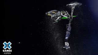 Brett Turcotte wins Snow Bike Best Trick silver | X Games Aspen 2019