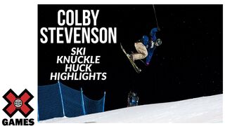 Colby Stevenson SKI KNUCKLE HUCK HIGHLIGHT REEL | X Games Aspen 2020