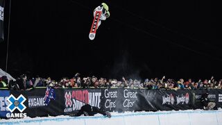 Danny Davis wins Men's Snowboard SuperPipe bronze | X Games Aspen 2019