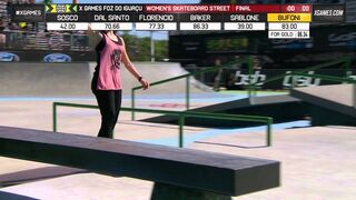 Leticia Bufoni wins GOLD in Women's Skate Street - ESPN X Games