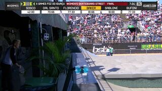 Lacey Baker wins silver in Women's Skate Street