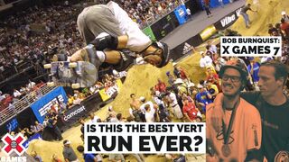 IS THIS BOB BURNQUIST'S BEST VERT RUN EVER? | World of X Games