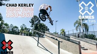 CHAD KERLEY: 180/360 Trick Tips | World of X Games