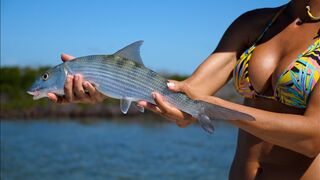 BONEFISH on JIG in the BAHAMAS | Preview