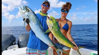 TUNA & DOLPHIN Fishing in Grand Cayman Pt 1