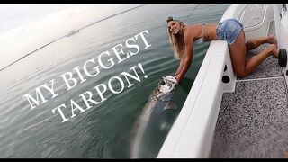 Catching my FIRST West Coast TARPON!  - Boca Grande w/ Capt Shane - Part 1