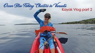 Coral Trout! Fishing Vanuatu in a Kayak vlog part 2