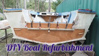 Run-about Boat Refurbishment - Project Boat - Boat Rebuild