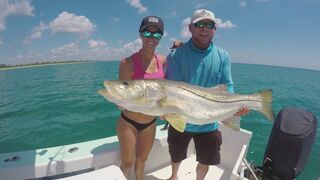 Florida Summer beach SNOOK Fishing | Part 2