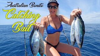 Catching Australian Bonito on Kirra Reef