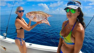 Girls birthday SNAPPER Fishing turns into SHARK fishing!!