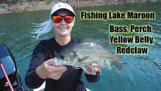 Fishing at Lake Maroon