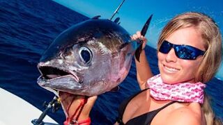 Fishing for Big Tuna GoPro Video in Florida Keys