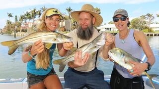The MOST SNOOK I've Caught THIS YEAR! ft. Off Grid with Doug & Stacy!