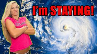 Hurricane DORIAN! Why I'm NOT Evacuating Our Wood Frame Home