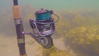 BAD IDEA? Fishing with Saltwater Submerged Reel
