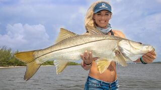The SECRET to Catching BIG Fish Inshore Fishing! Snook Fishing Tips (Stuart Florida Fishing)