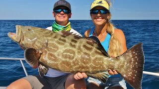 "I RIPPED A HUGE GASH IN HIM!": Florida Offshore Saltwater Fishing Video