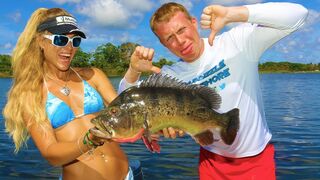 BROTHER vs SISTER Fish Off! Inshore Fishing Challenge!