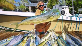 WE WON! 1st Place Lady Angler Florida Keys Offshore Mahi Fishing Tournament!