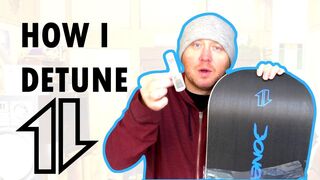 Snowboard Detuning: How I do it.