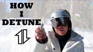How I Detune a Snowboard