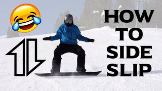 Snowboarding: How to Side-Slip