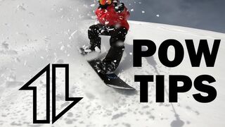 Tips for Getting Freshies on a POW Day.  And Switch Tips for Beginners