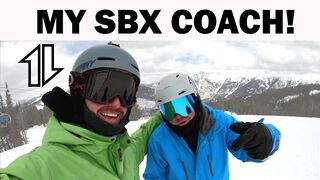 My New Snowboard Cross (SBX) Coach!  :D