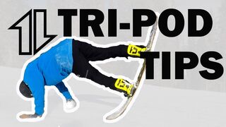 Snowboard TRI-POD Trick Tips Collab Vid.