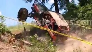 (HD) Crazy Horse Kustoms Big Jeep Wheelie