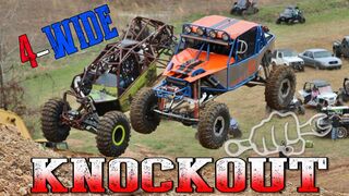 KNOCKOUT RACING GOES 4 WIDE - Rock Rods Episode 32