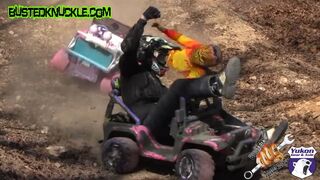 SUPERLIFT EXTREME BARBIE JEEP RACING CHAMPION - BUSTED KNUCKLE