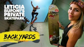Leticia Bufoni's Backyard Skatepark Is A Dream ???? | Red Bull Backyards Ep. 4