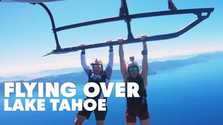 Skydiving Lake Tahoe For A Barge Boogie | Miles Above 3.0