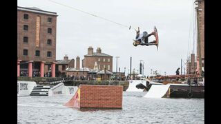 Wakeboarding in Slow Motion - Red Bull Harbour Reach 2014